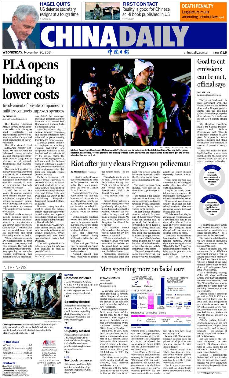 China_daily-2014-11-26