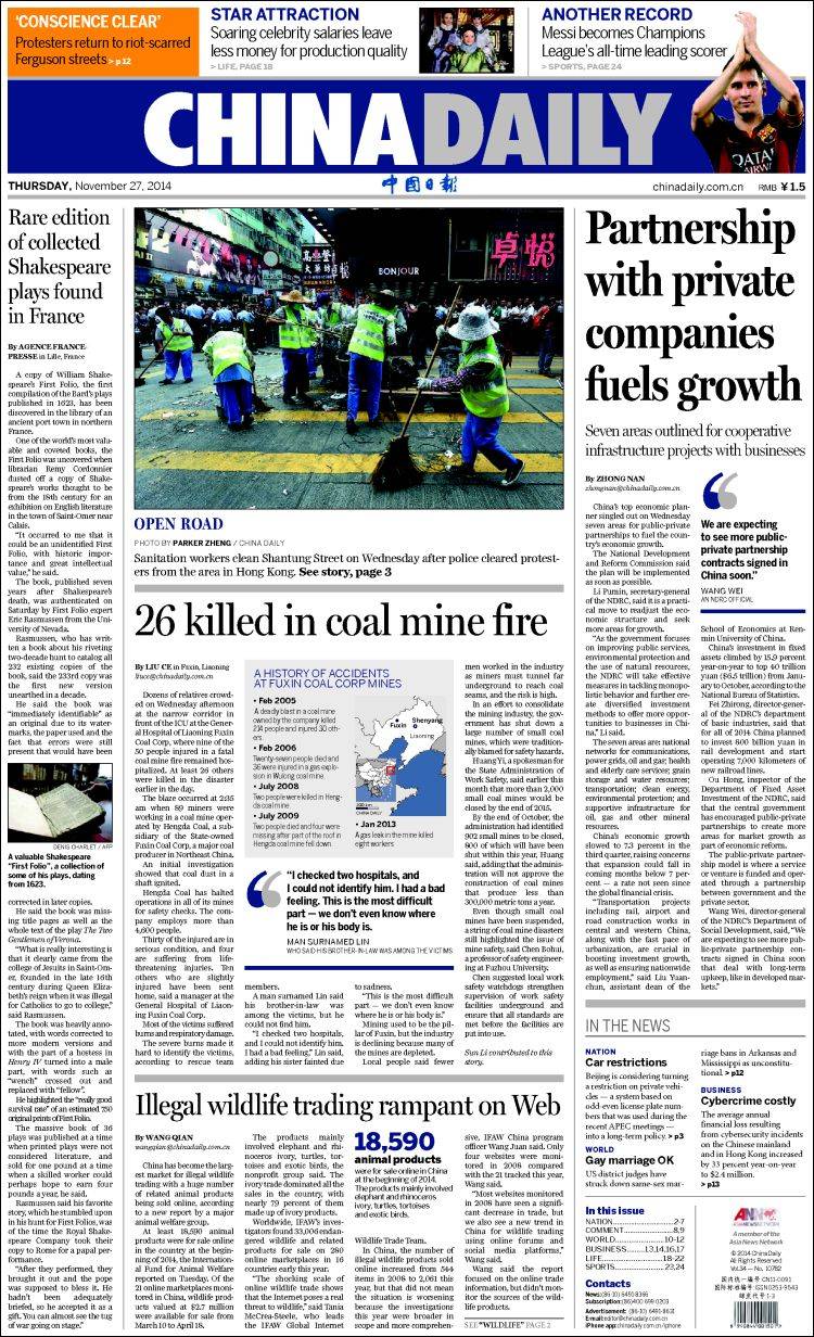China_daily-2014-11-27