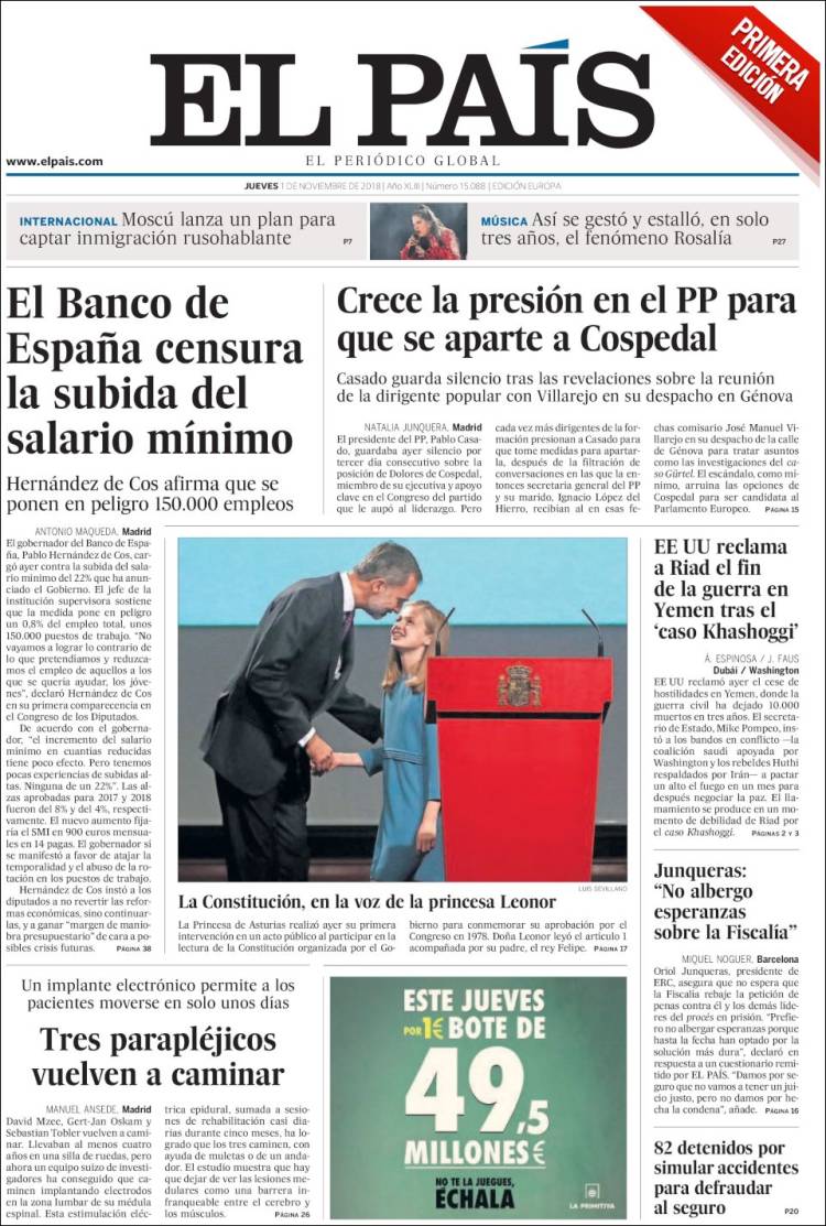 Elpais-2018-11-01