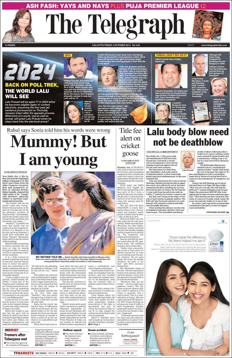 Telegraph_india-2013-10-04